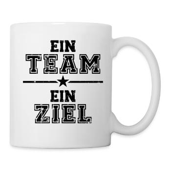 Team - Tasse - Weiß - Rechts