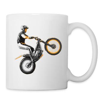 Motorcycle Trial - Motorcycle Trial - Mug - white - Right