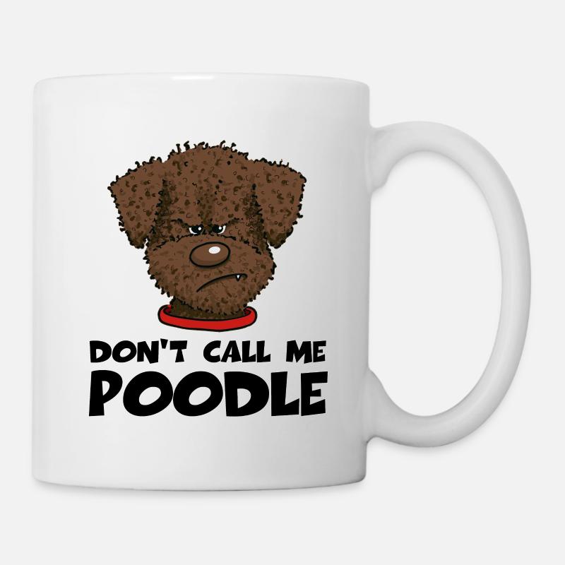 Poodle1 2 - Mug - white