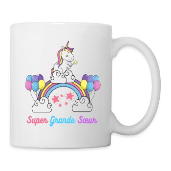 Super Grande Soeur - Mug blanc - blanc - Droite