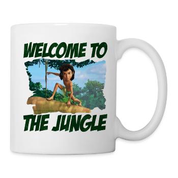 Das Dschungelbuch Mogli Willkommen Im Dschungel - Tasse - Weiß - Rechts