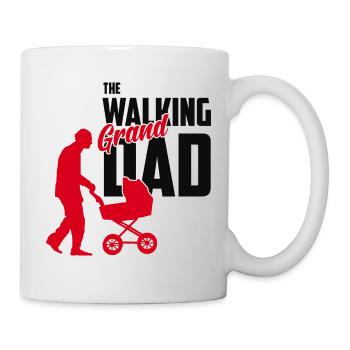 Grand-père qui marche - Grand-père Grand-père Zombie cadeau - Mug blanc - blanc - Droite