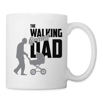 Grand-père qui marche - Grand-père Grand-père Zombie cadeau - Mug blanc - blanc - Droite