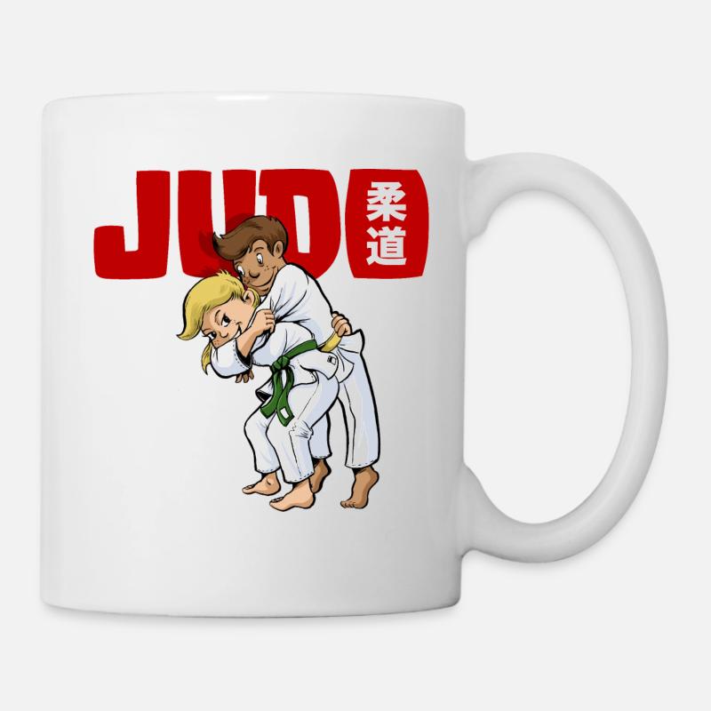 Kinder Judo - Tasse - Weiß