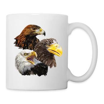 Birds of prey - Mug - white - Right