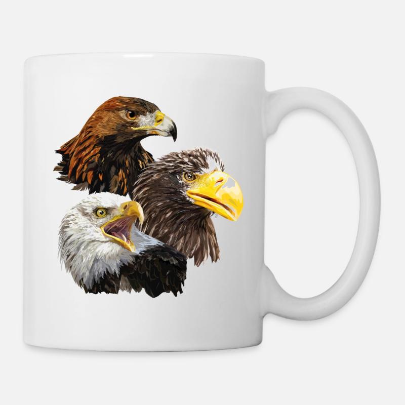Birds of prey - Mug - white