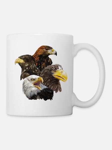 Pigargos et Eagle - Mug blanc - blanc