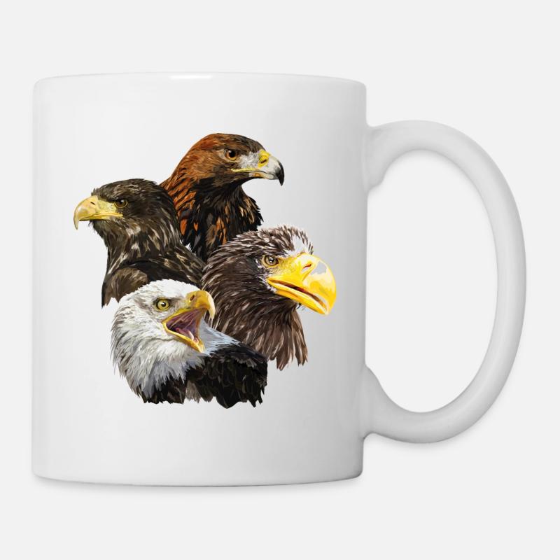 Pigargos et Eagle - Mug blanc - blanc