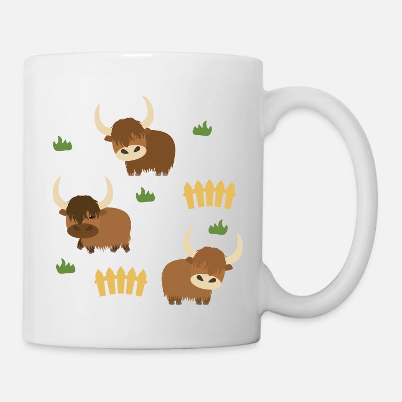 Yak Ranch - Mug blanc - blanc