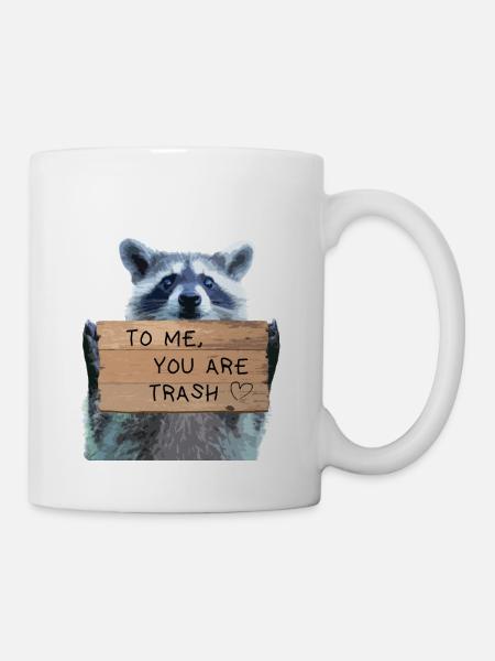 Trash Panda Loves You - Mug - white