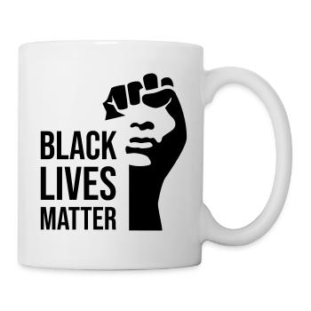 Cadeau design BLM - Mug blanc - blanc - Droite