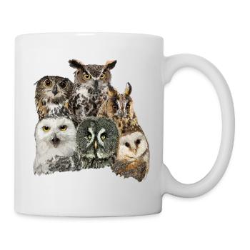 Owls - Mug - white - Right