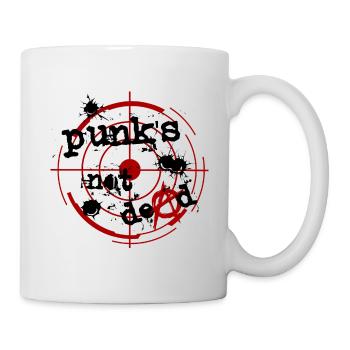 Trash Polka Punk's not dead - Mug - white - Right