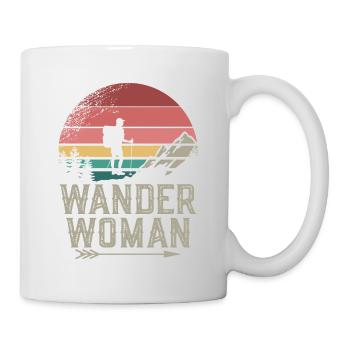 Wander Woman - Tasse - Weiß - Rechts