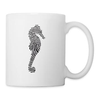 Sea horse seahorse - Mug - white - Right