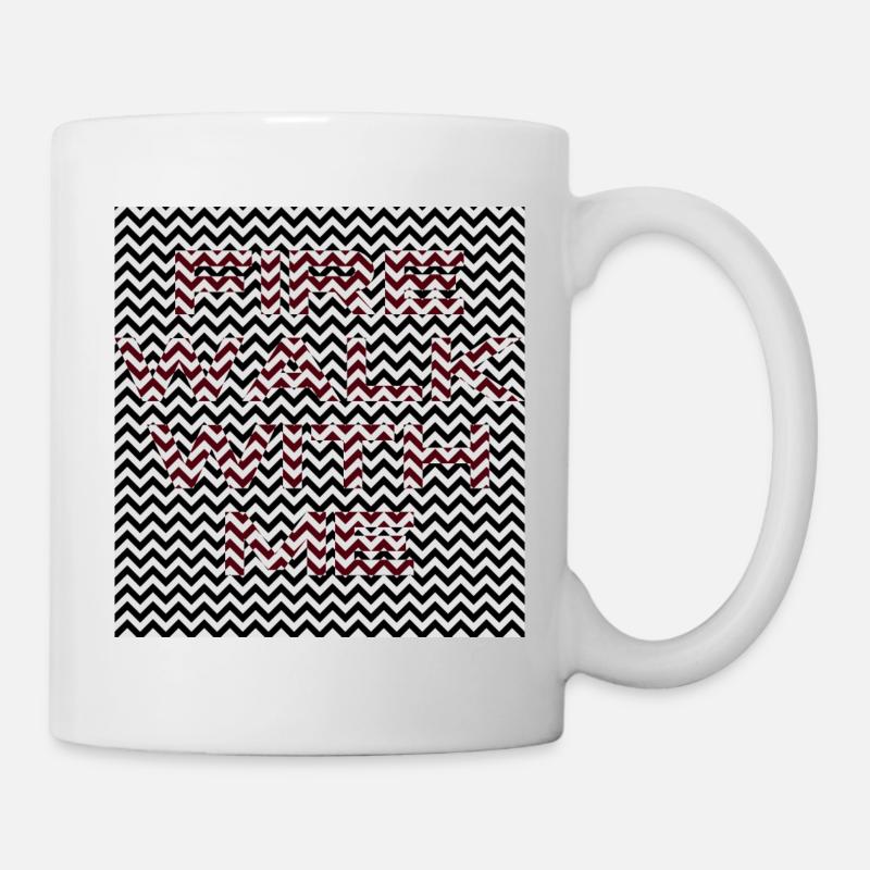 Fire walk with me - Tasse - Weiß