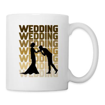 Mariage - Mug blanc - blanc - Droite