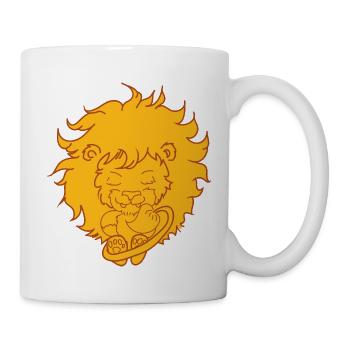 Little baby lion - Mug - white - Right