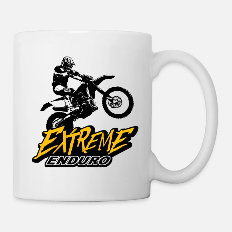 Enduro - Mug blanc - blanc