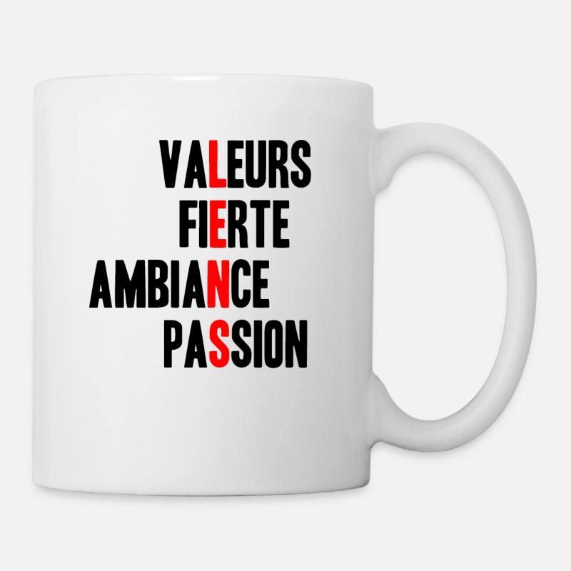 Valeurs Lens - Mug blanc - blanc