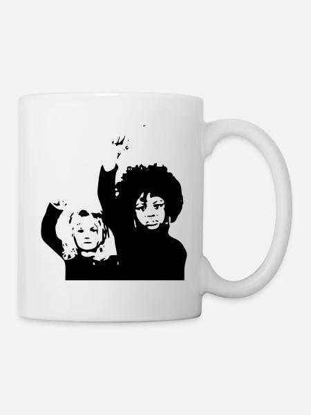 Riotgrrls - Tasse - Weiß