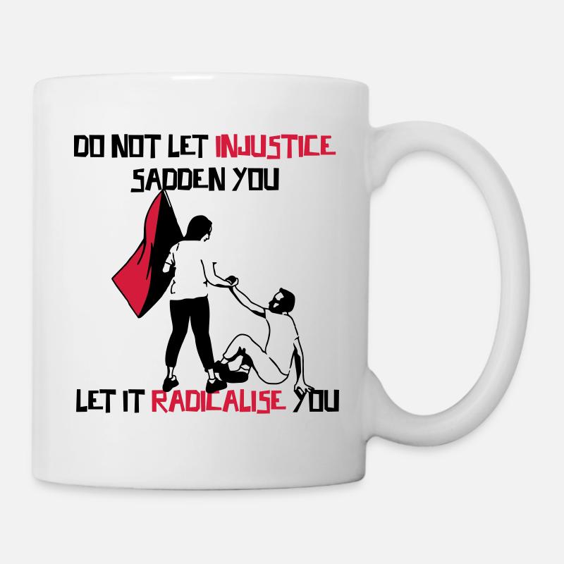 Radicalize yourselves! - Mug - white