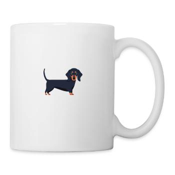 Idée cadeau teckel teckel chien chien chien homme - Mug blanc - blanc - Droite