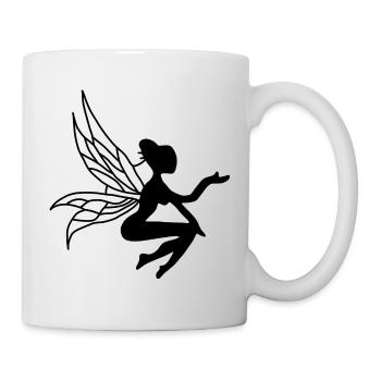Fee - Tasse - Weiß - Rechts