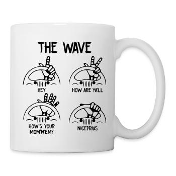 La Jeep Wave - Mug blanc - blanc - Droite