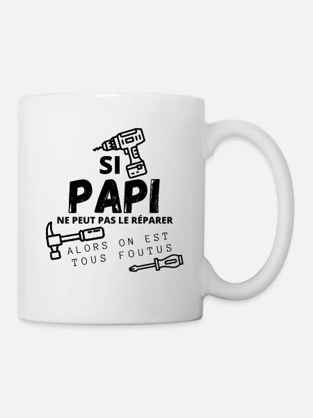 If papi can't fix it nobody can - Mug - white