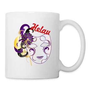 helau - Tasse - Weiß - Rechts