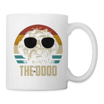 Goldendoodle Dog The Dood Cadeau rétro drôle - Mug blanc - blanc - Droite