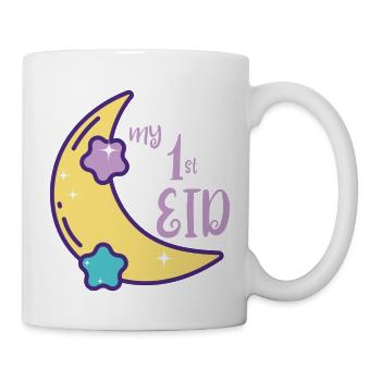 My first Ramadan/ My 1st Eid /Muslim /Islam /Allah - Mug - white - Right