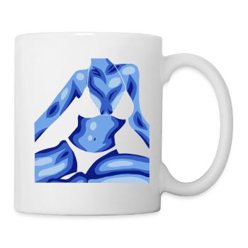Woman in bikini - Mug - white - Right