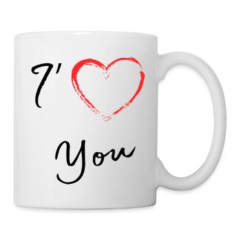I love you - Mug - white - Right