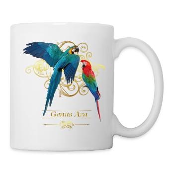 Macaws - Mug - white - Right