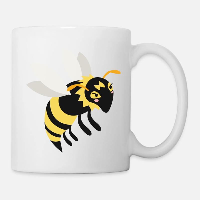 Wespe - Tasse - Weiß