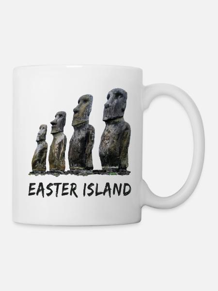 Île de Pâques | Easter Island | Chemise Rapa Nui Travel - Mug blanc - blanc