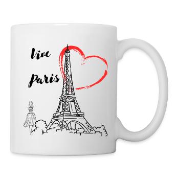 Long live Paris - Mug - white - Right