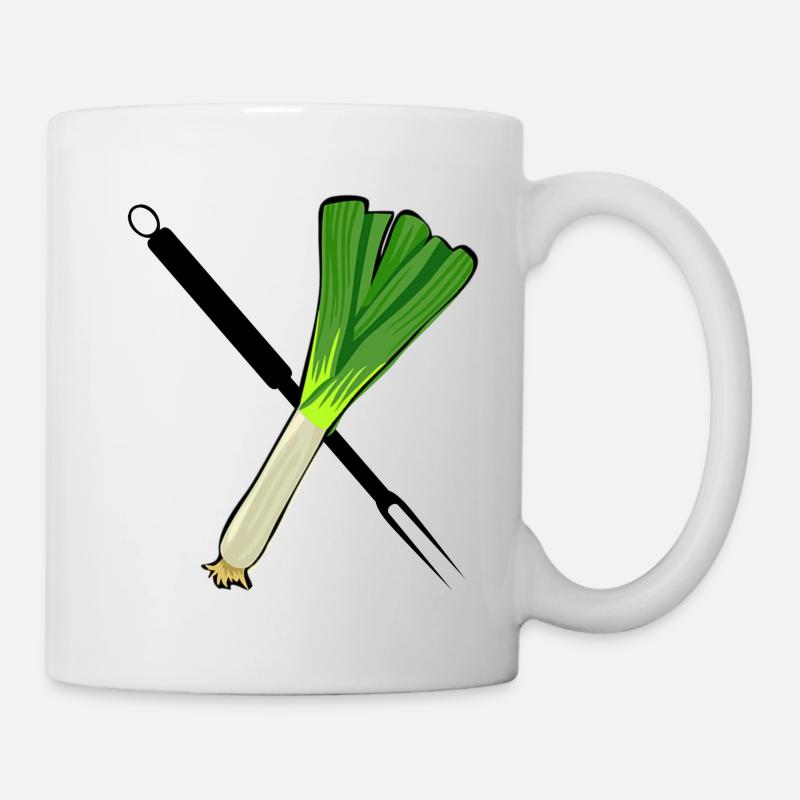 Leek BBQ - Mug - white