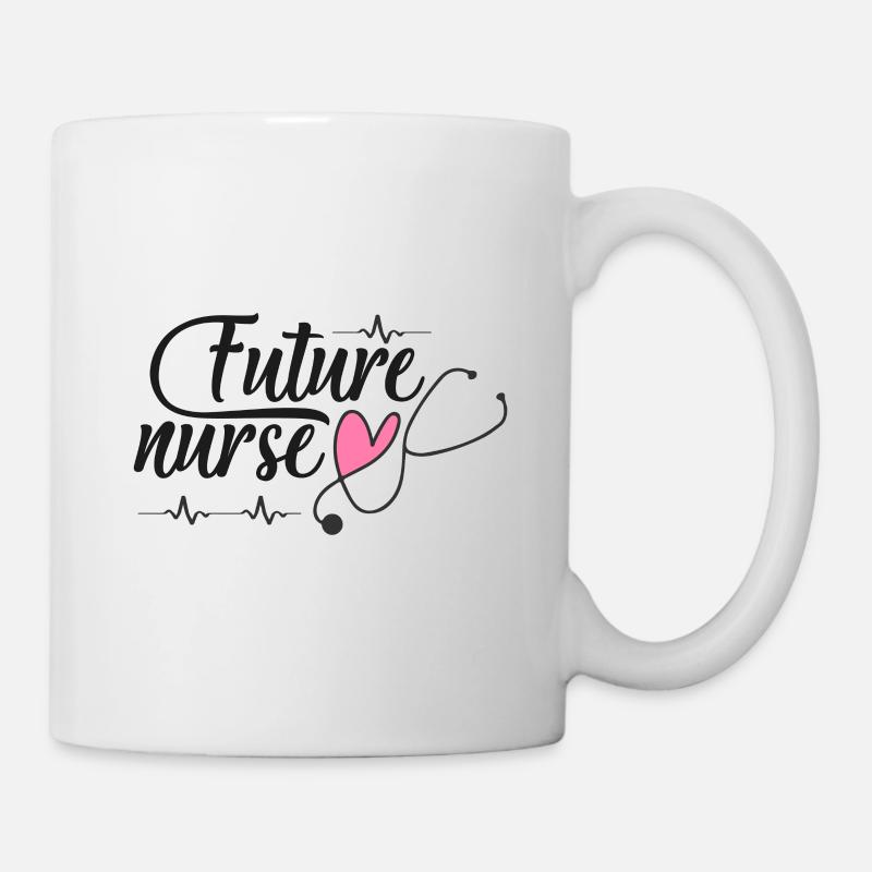 future nurse - Mug - white
