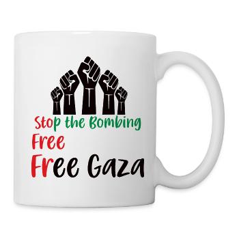 Palestine Gaza 3 - Tasse - Weiß - Rechts