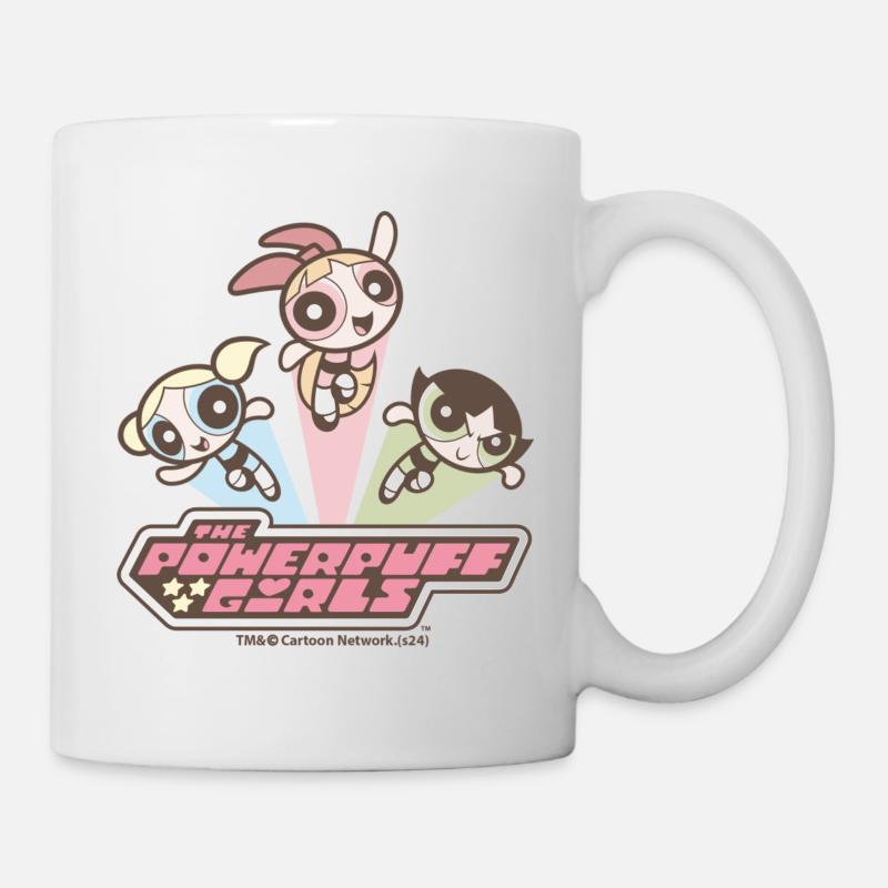 Les Supers Nanas Vintage Coupe - Mug blanc - blanc