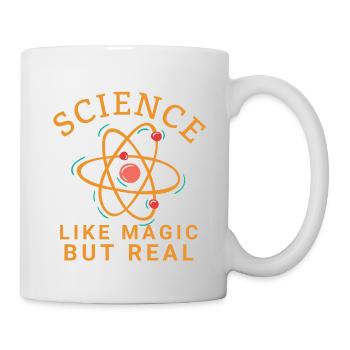 LA SCIENCE COMME LA MAGIE MAIS RÉELLE - RECHERCHE SCIENTIFIQUE - Mug blanc - blanc - Droite