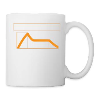 ADSR Modular Techno Festival Nerd Synthesizer - Mug - white - Right
