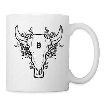BITCOIN BULL - Tasse - Weiß - Rechts