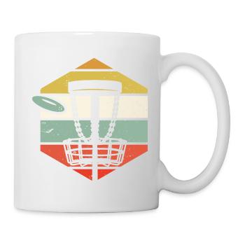 Disc Golf Sports Retro Disc Golf - Mug - white - Right