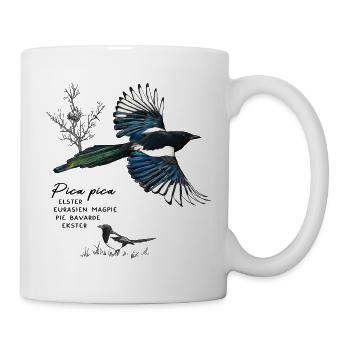 Elster - Tasse - Weiß - Rechts