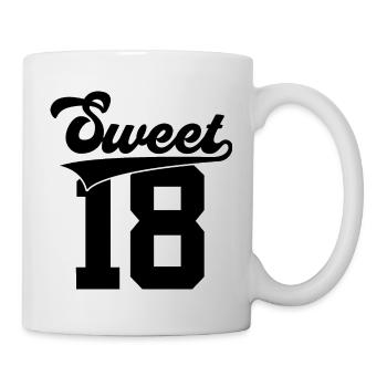 18. GEBURTSTAG 2004 SWEET 18 - Tasse - Weiß - Rechts