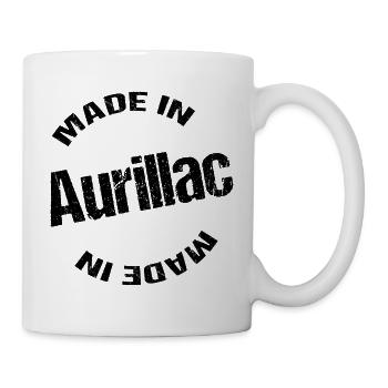 Hergestellt in Aurillac - Tasse - Weiß - Rechts